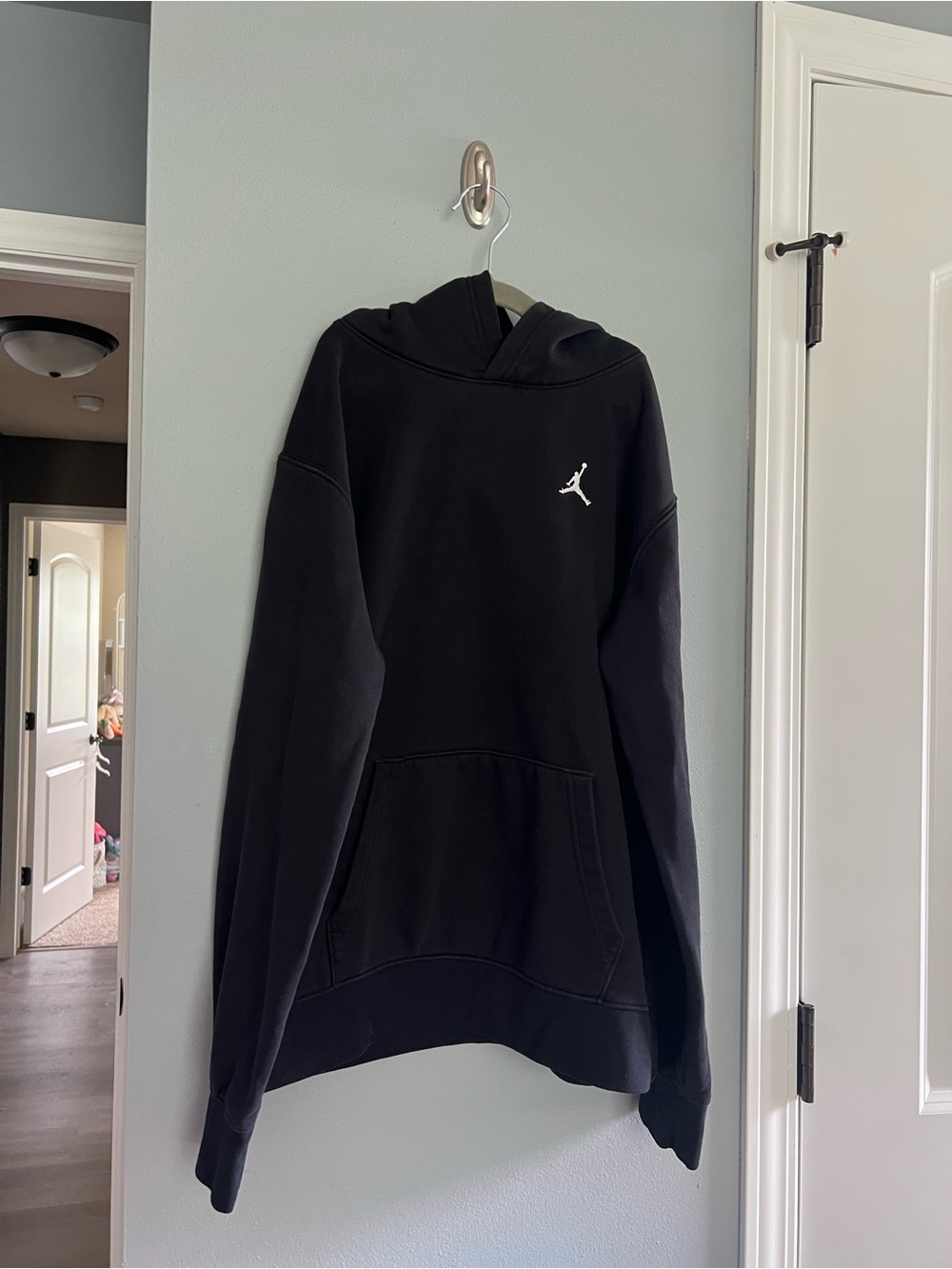 Boys Jordan Black Pullover Hoodie